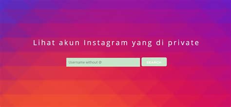 Cara Private Akun Instagram di